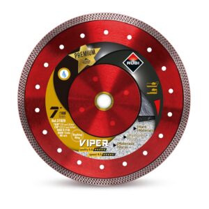 Rubi Tools Premium Viper Wet Diamond Blade - 7