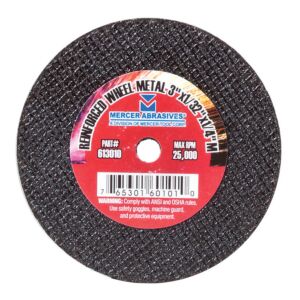 Mercer Abrasives High-Speed Cut-Off Wheels