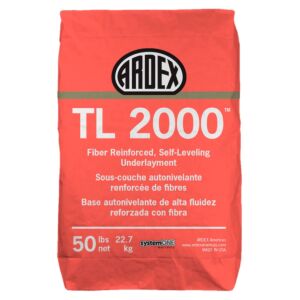 Ardex TL 2000 Fiber Reinforced Self-Leveling Underlayment - 50 lb bag