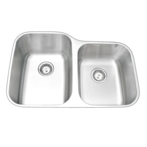Amerisink Deluxe AS108 Undermount Stainless Steel Sink 31.26