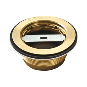 Wedi / Oatey Fundo Compression Fit Drain Unit Brass - US1000011