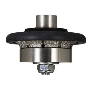 RockMaster Demi-Bullnose Diamond Router Bit - Coarse