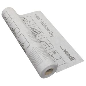 Wedi Subliner Dry Tileable Waterproofing Sheet Membrane
